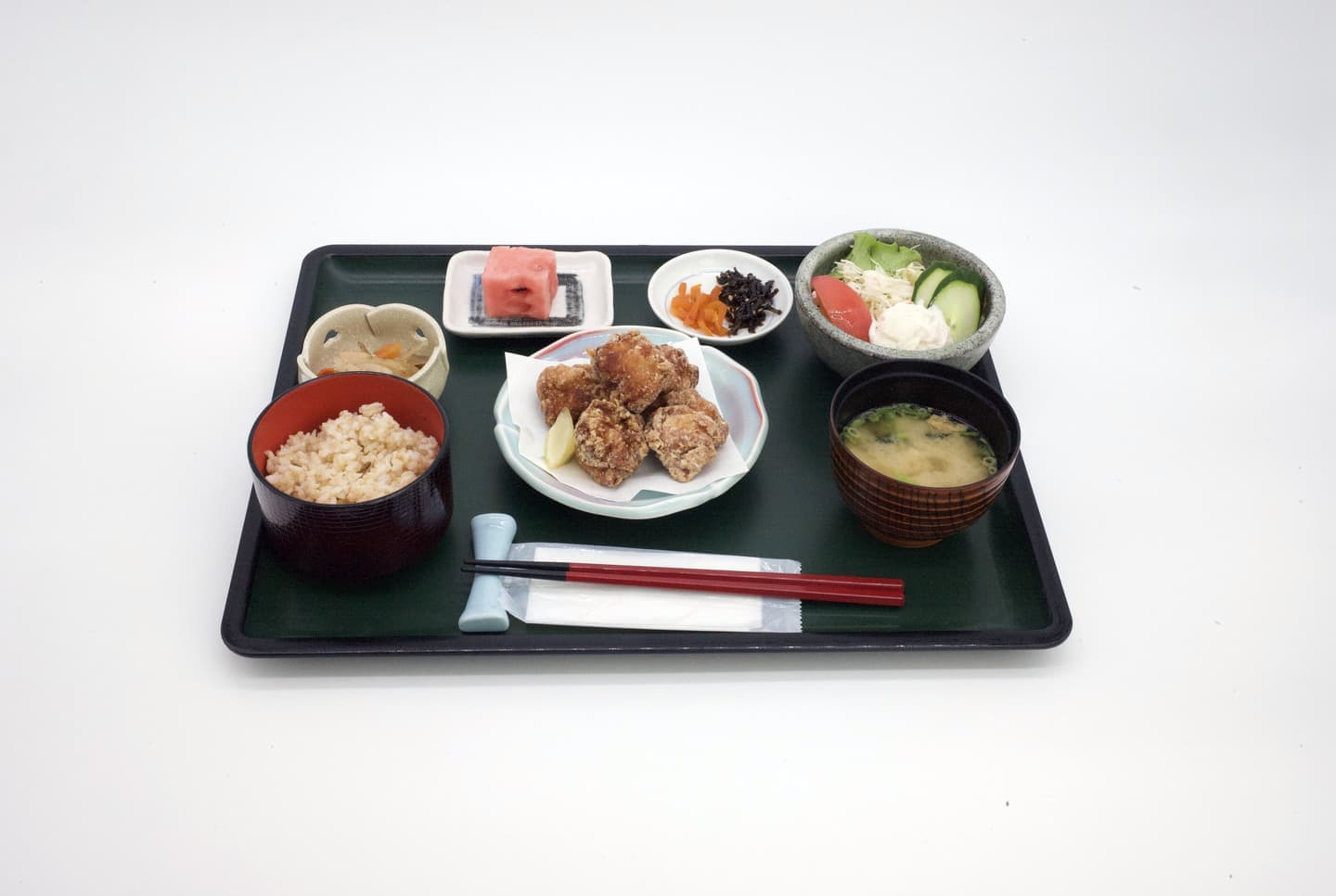 から揚げ定食